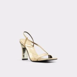 VermeilSling Back Heeled Sandal -Trendy Soles Sales Store vermeil gold 710 001 044 alt3 sq gy 2000x2000