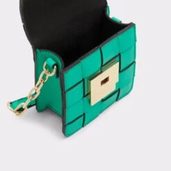 WovenaxMini Top Handle Bag -Trendy Soles Sales Store wovenax green 301 002 043 alt2 sq gy 2000x2000